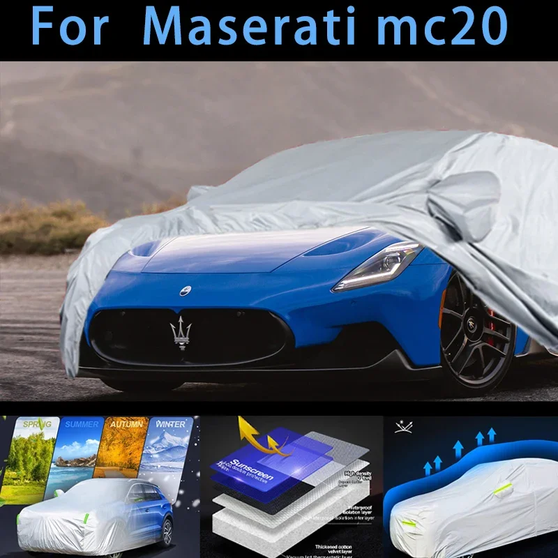 

For Maserati mc20 Car protective cover,sun protection,rain protection, UV protection,dust prevention auto paint protective