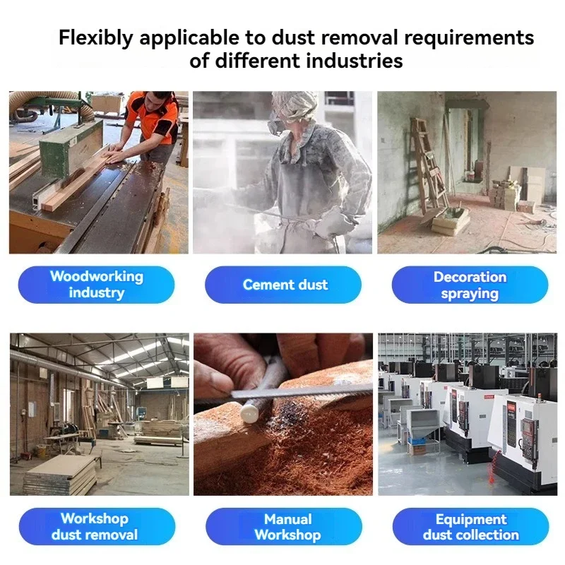 木工用工業用掃除機、ワークショップ集塵機、ハイパワーダストバッグ、彫刻機、真空ファン