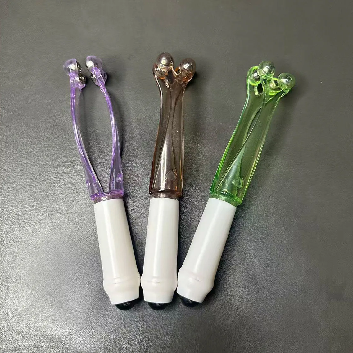 Five Beads Finger Massager Hand Joint Acupoint Massage Roller Relieve Soreness Slim Finger Tool
