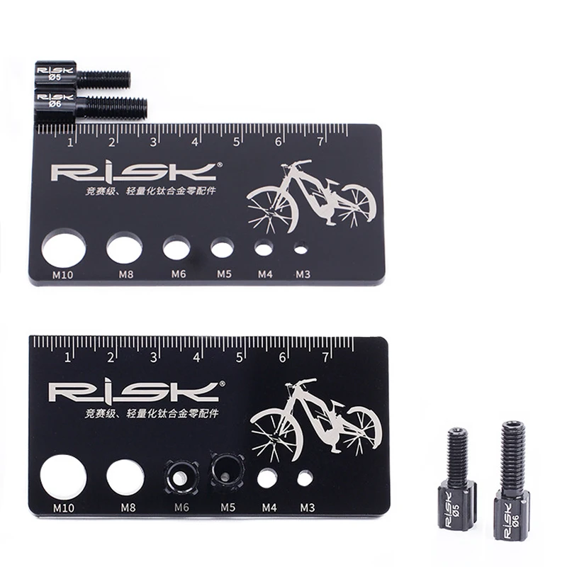 RISK M5 M6 Road Mountain Bike Bicycle Thumb Shifter Adjuster Bolts Adjusting Unit For Rear Derailleur Shifter Brake Cable