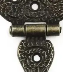Part Hinges Box Retro Bronze Butt Decorative Elements Ornament Practical Replace Screws Accessory Useful Parts