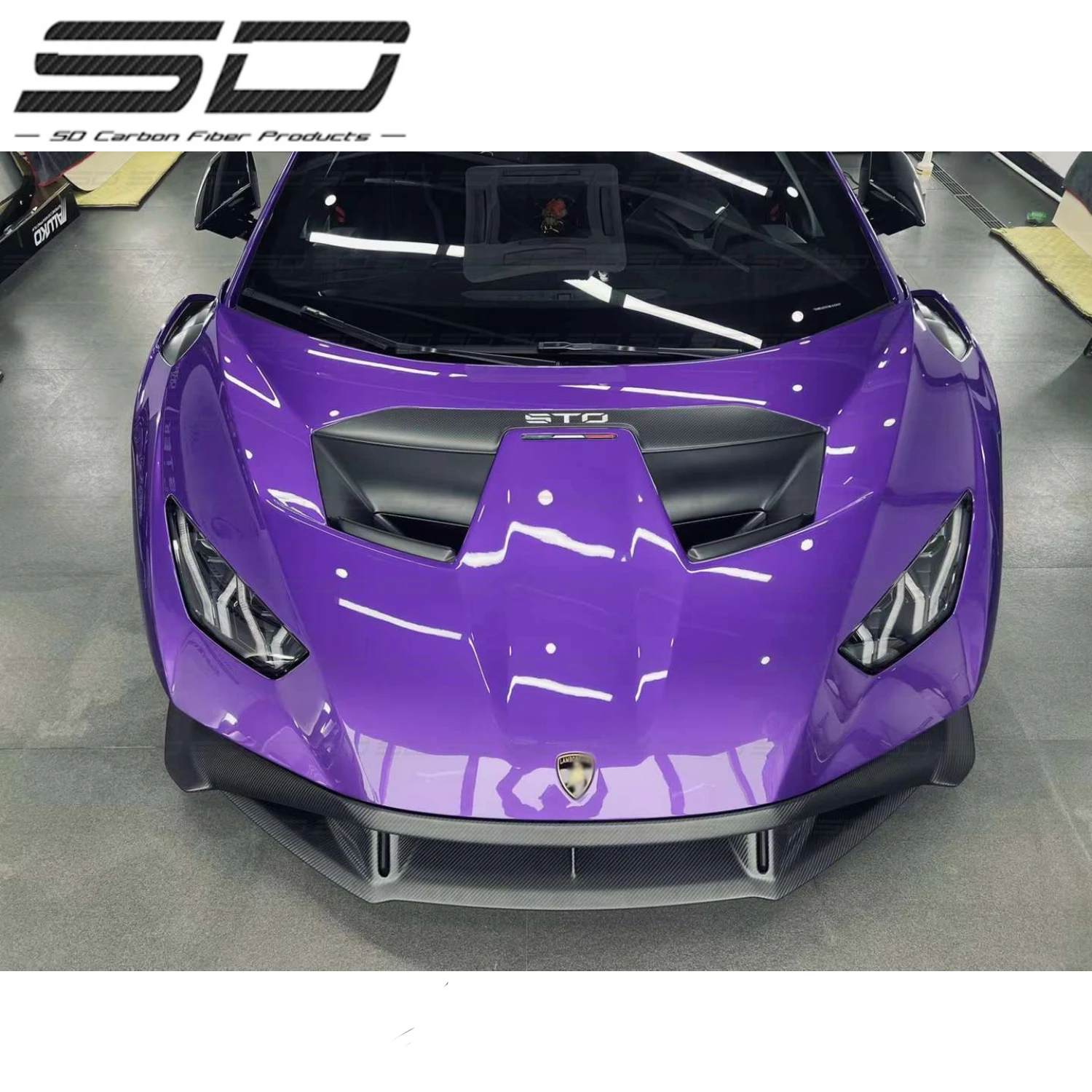 High Quality Sto Style/OEM Style Dry Carbon Fiber Kits for Lambor-ghini Huracan LP580 610 EVO