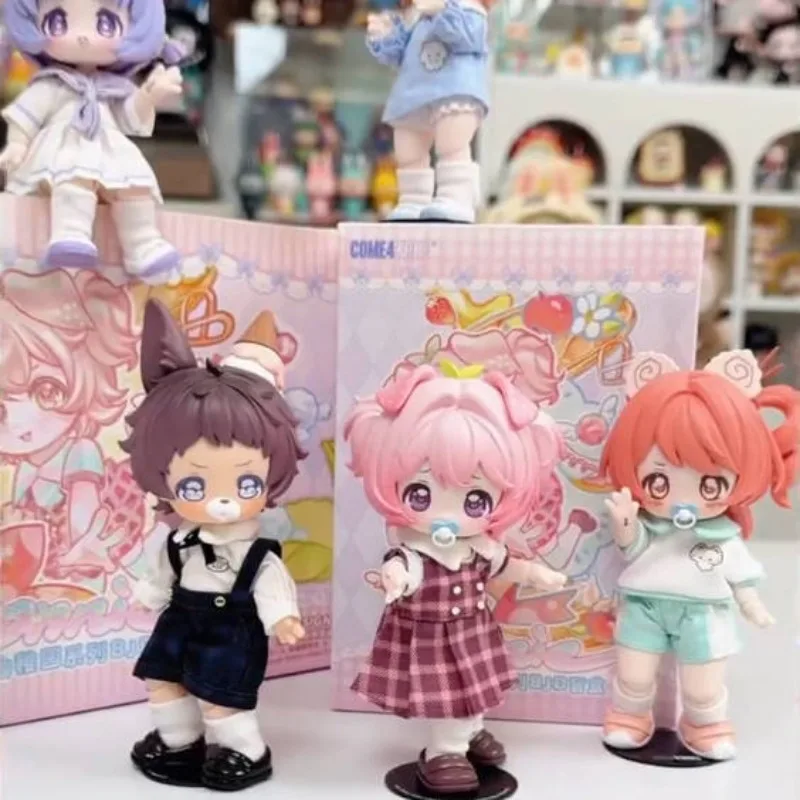 COME4FREE Bonnie Dessert Kindergarten Series BJD Blind Box Bonnie Mystery Boxes Trendy Play Figure Girl Birthday Gift Cute Doll