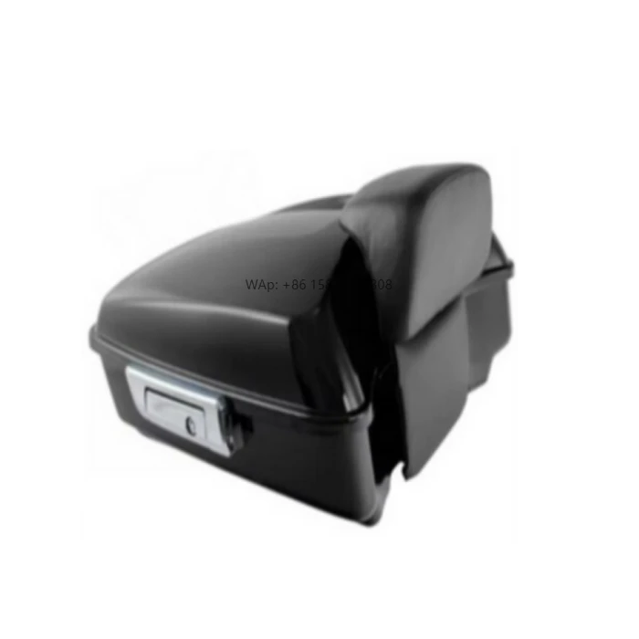 Motorcycle Backrest Pack Trunk Storage Box for Harley Touring Electra Glide CVO Road King Street Glide Road Glide 2014-23