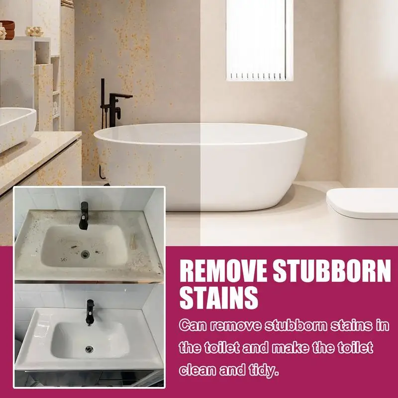 Pembersih Toilet semprot ubin kamar mandi, Pembersih mangkuk Toilet 120ml pembersih ubin agen rumah tangga untuk kamar mandi Shower rumah