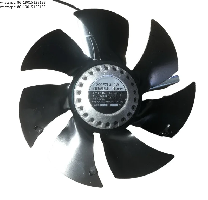 

130/165/200/185/235FZL3-2W cross four-bracket power frequency axial flow fan