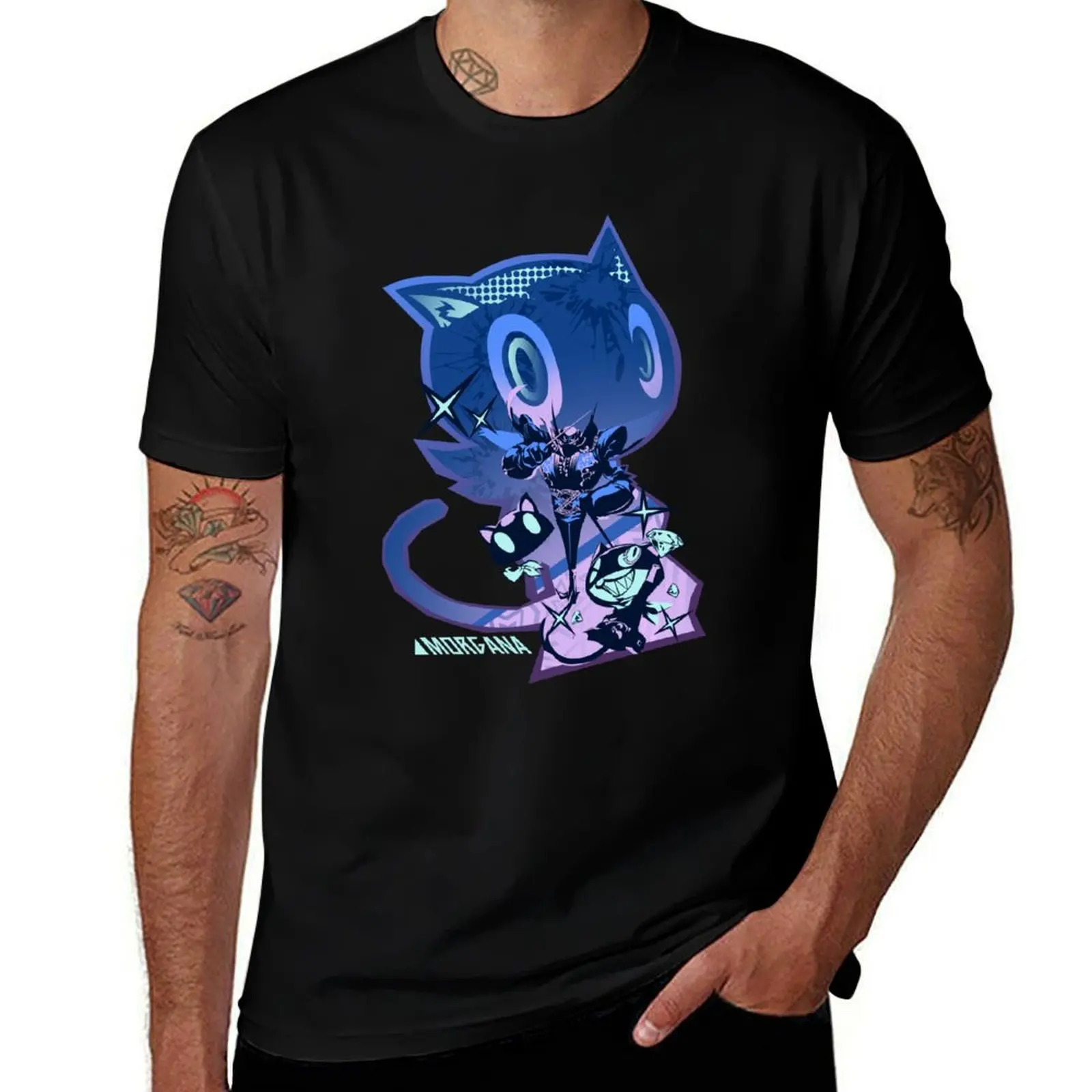 

Black Cat Morgana T-Shirt t shirts designer funny t shirts man