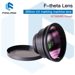 Fonland F-theta Scan UV Lens 355nm - 455nm Focal length F160-420mm Scan Field 110x110-330x330 For UV Laser Galvo System