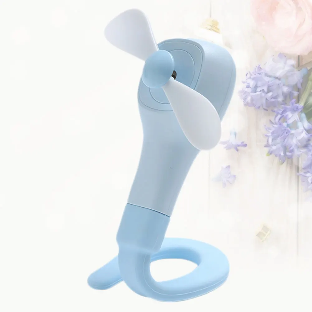 

Lightweight Mini USB Fan Adjustable Handle Handheld Fan for Use Sky-