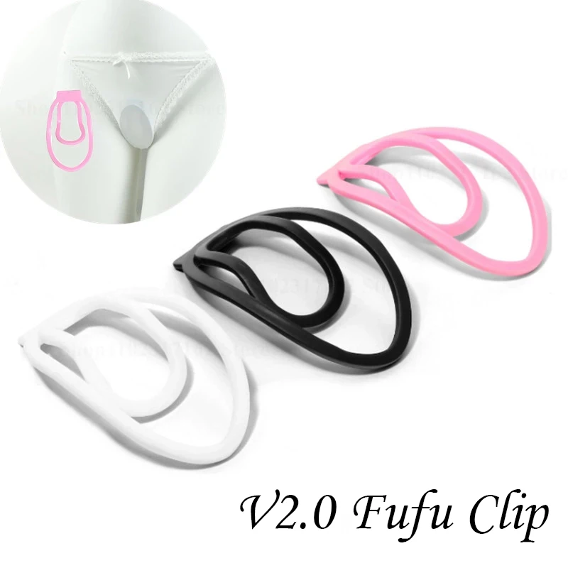 

2024 New Panty Chastity With The Fufu Clip For Sissy Male Mimic Female Pussy Chastity Device Trainingsclip Cock Ring Sextoys 18+