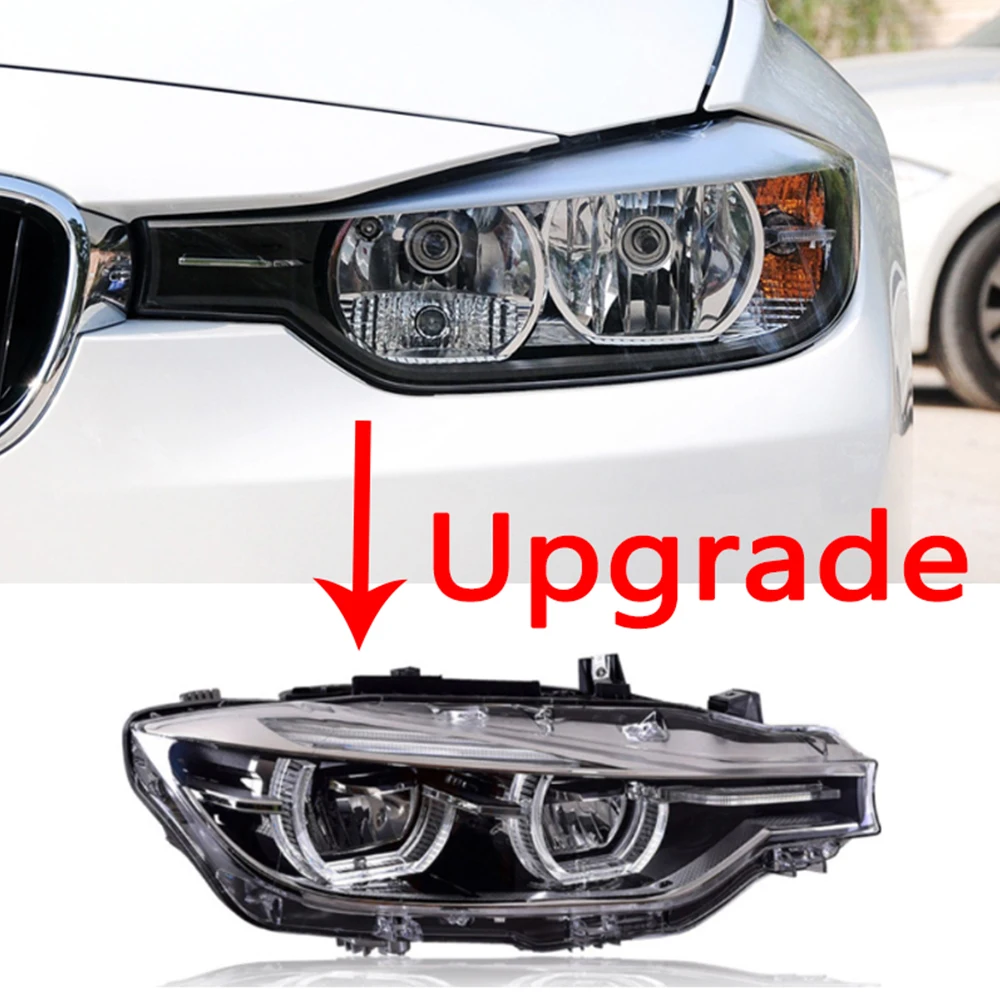 Front Light For BMX 3Seires F30 F35 330i 328i 320i（Full LED Headlight）Assembly Turning Signal Daytime Running Lights Headlamp