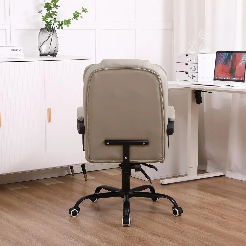 Office Chair Heavy Duty Executive Reclining Computer Swivel Chair