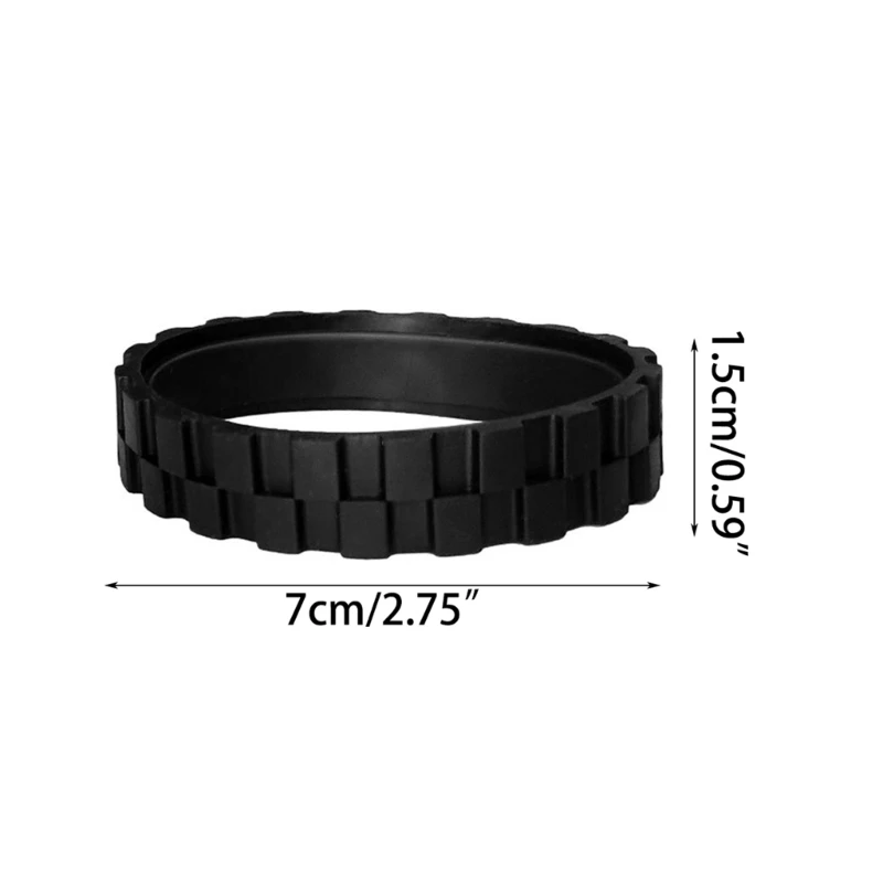 8 قطعة إطارات العجلات المطاطية استبدال معالجته مناسبة لـ I7، +، E5، E6، دروبشيبينغ
