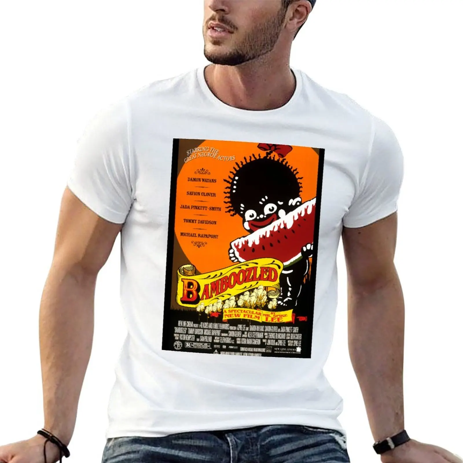 

Bamboozled Movie Poster T-Shirt man t shirt summer t shirts with prints man t shirts for men T-Shirt