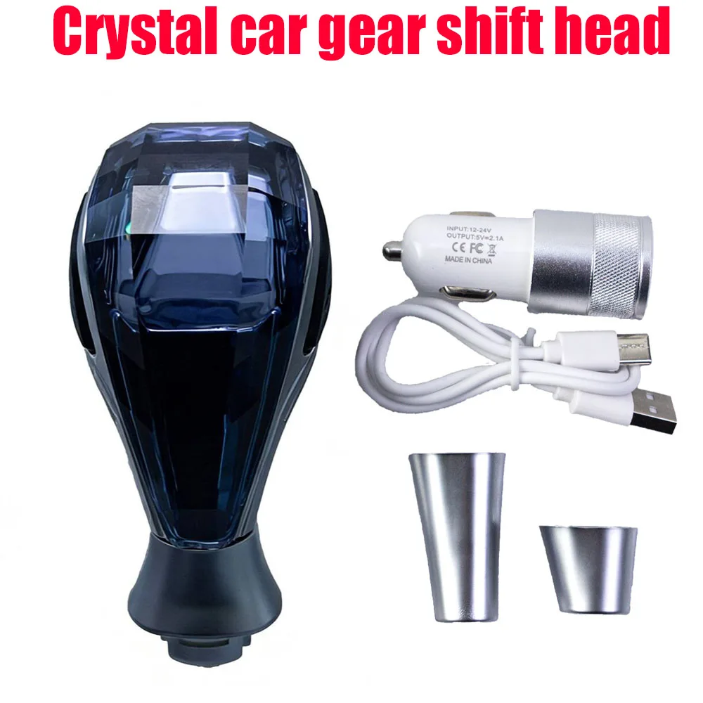 Car Gear Head Crystal Gear Knob for Toyota for BMW for TOYOTA  for Hyundai CarGear Head Customized Modification