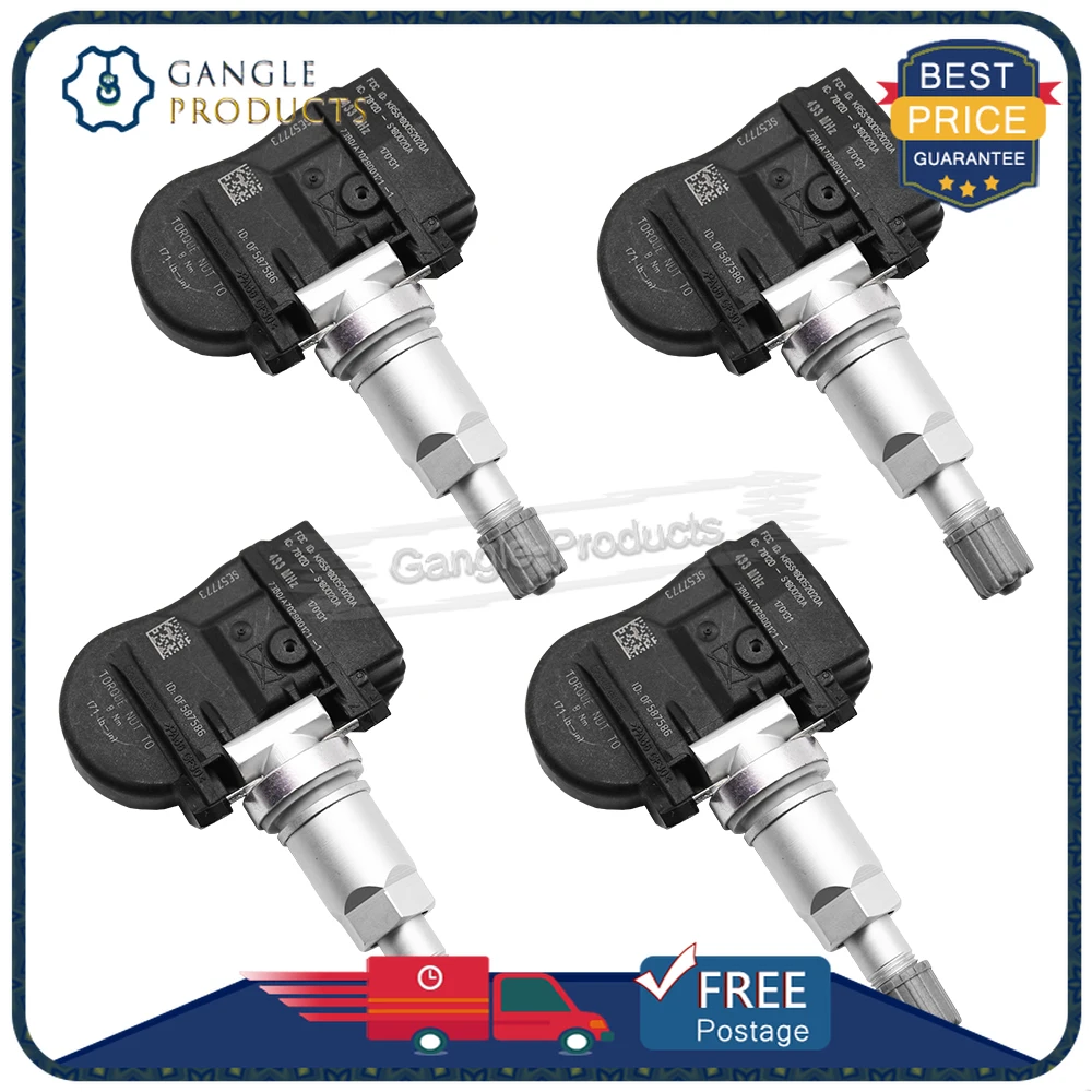 4pcs SE57773 TPMS Sensor For CHRYSLER DODGE VOLKSWAGEN  TIRE PRESSURE MONITOR SENSOR 433MHz