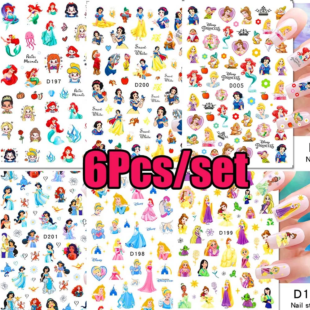 1/6Pcs 3D Cartoon P…