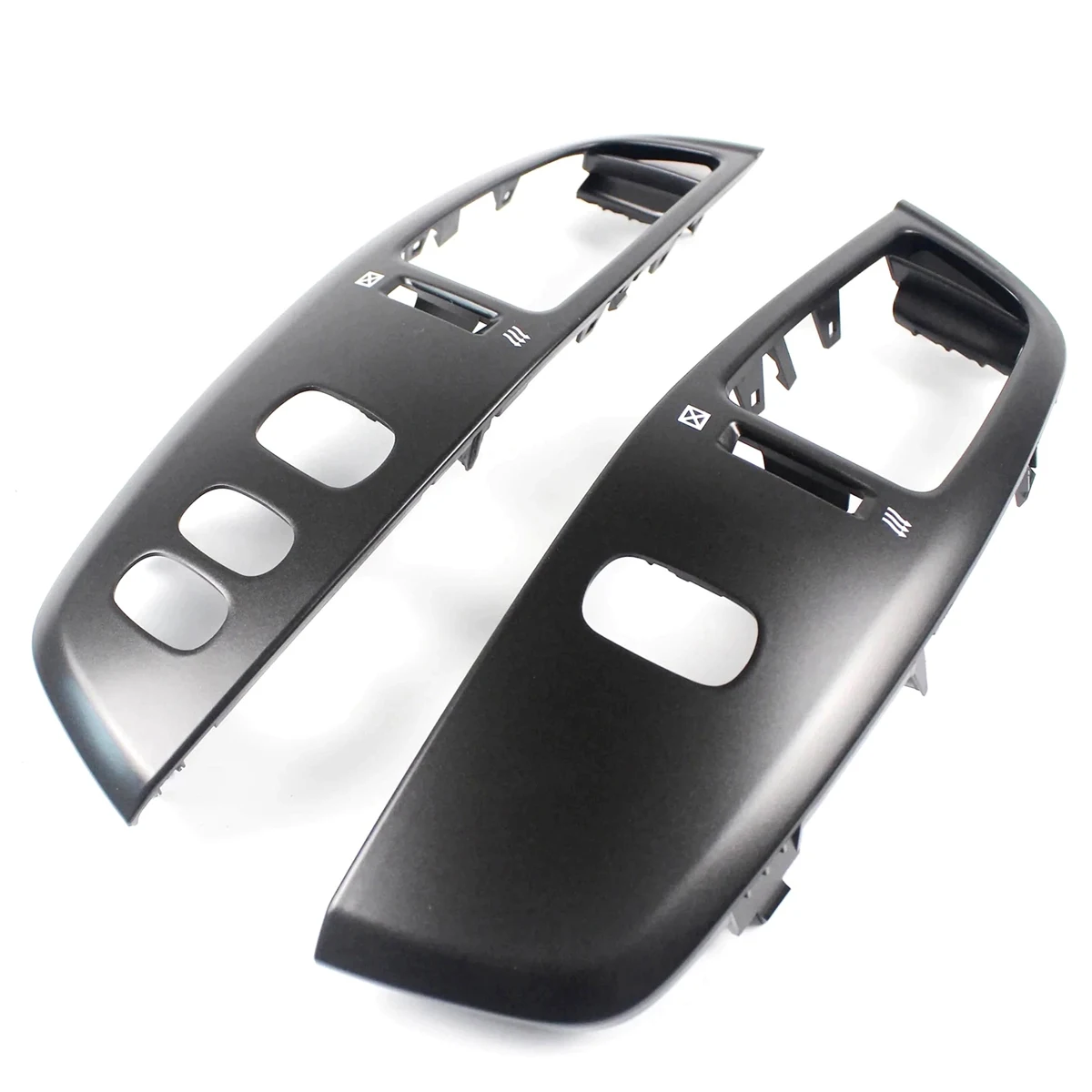 B07A-Dashboard-Entlüftungsrahmen für Land Cruiser 100 97–07 Schwarz