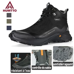 HUMTTO Hiking Shoes Professional Outdoor Climbing Camping Men Boots Mountain Trekking Sneakers Mens Tactical Hunting Sport Shoes