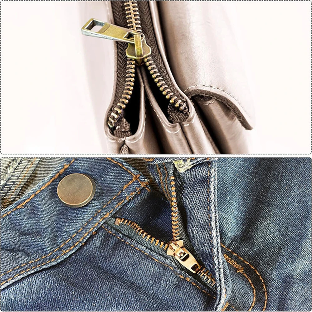 Zipper Repair Kit Fixing Box and Insertion Pin 3#5#8#10 for Bag Coat Clothing Opening Zipper Replacement - view 3