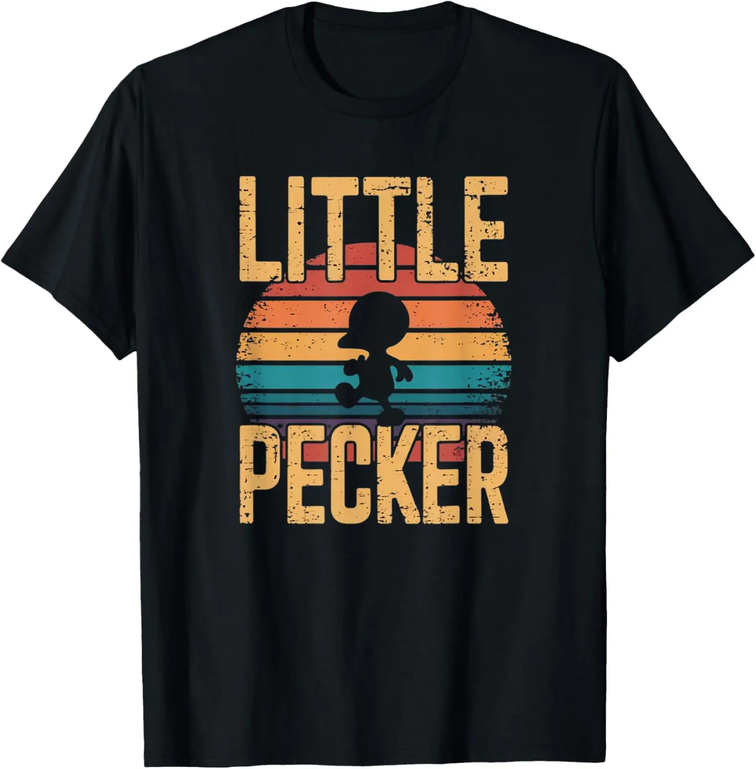 

Забавная футболка с дятлом Little Pecker Club