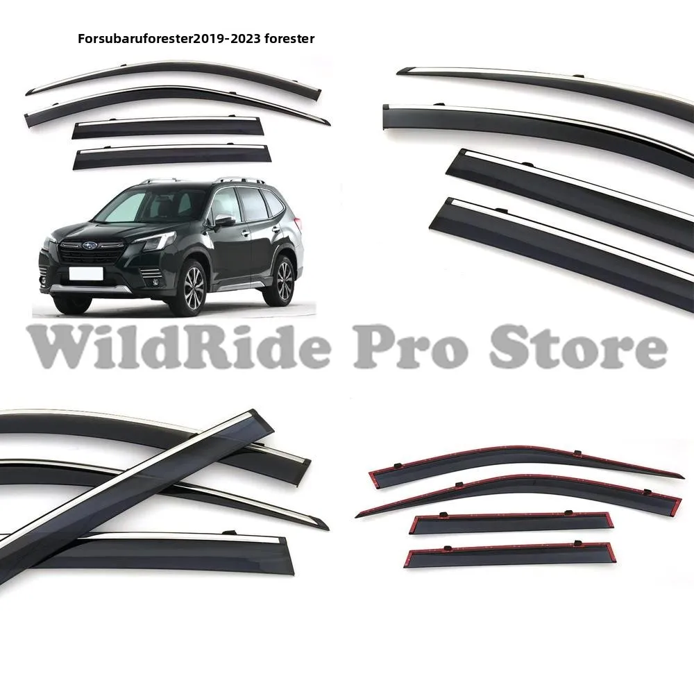 

1 комплект утолщенного оконного козырька от дождя для Subaru Forester 2019-2024 гг.