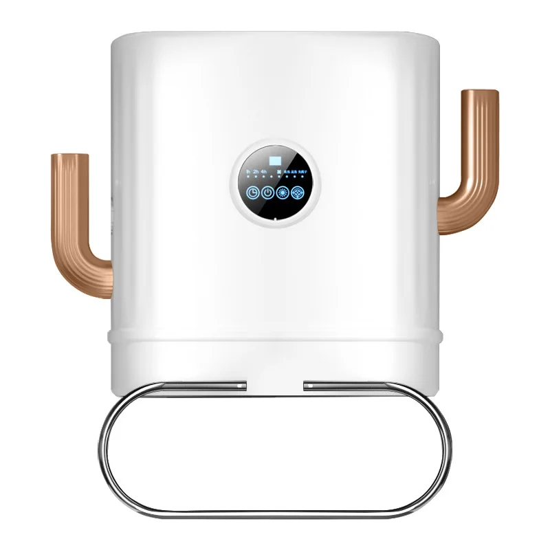 Wall-Mounted Electric Heater With Remote Control For Household Bathroom Hotel Living Room Ventilation Function