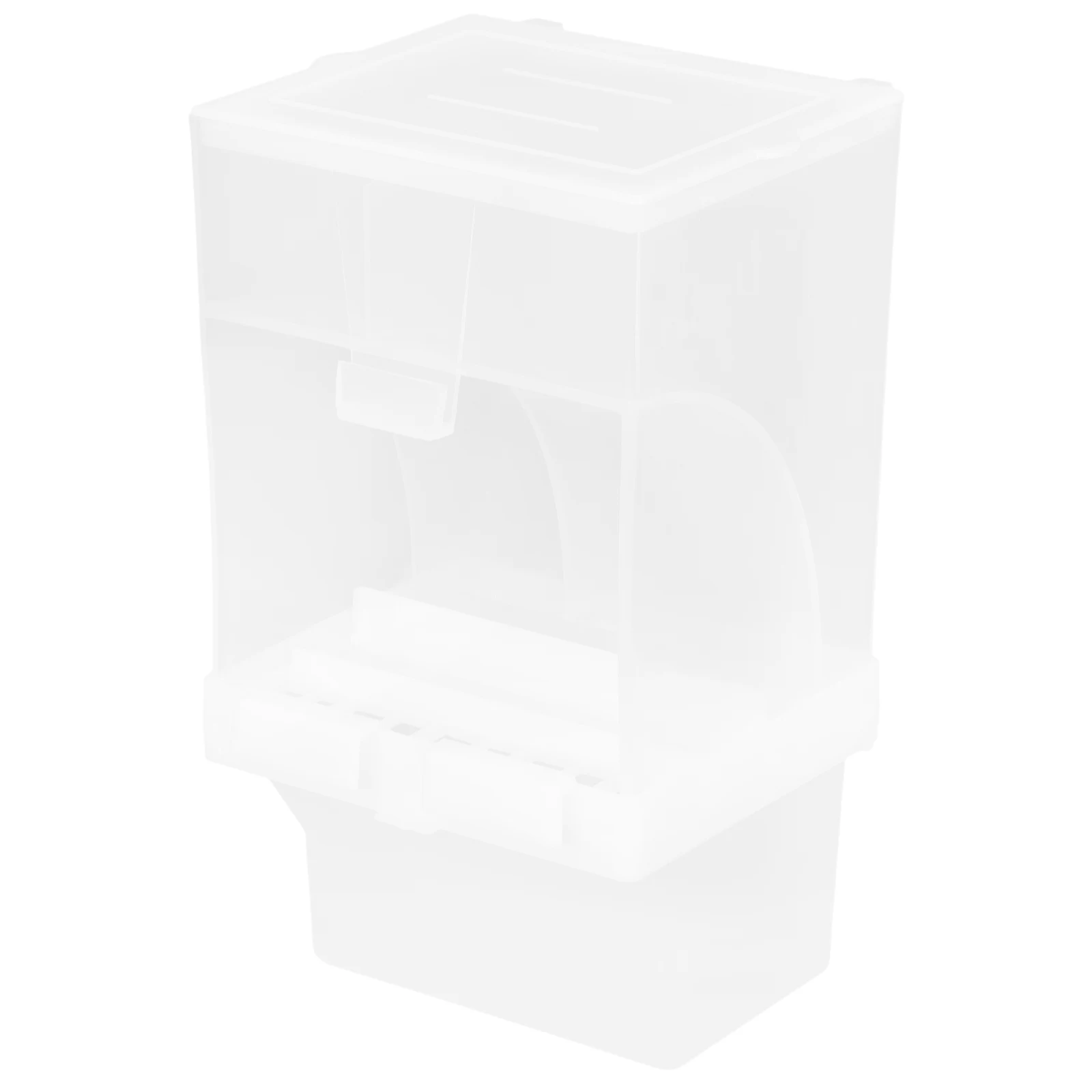 

Automatic Bird Feeder Cage for Pigeon Pet Wild Birds Anti Spill Detachable Tray Durable Material Feed Storage