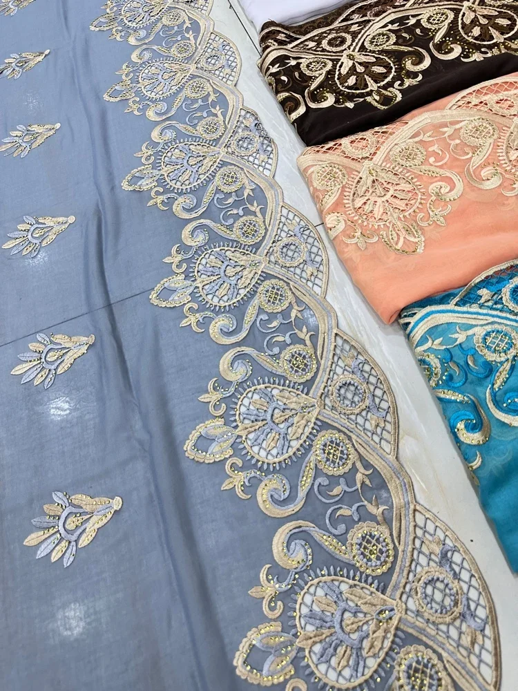 

Роскошный 100% хлопок, африканский мусульманский женский шарф, высококачественные шали в Дубае, модное накидка для культурных мероприятий