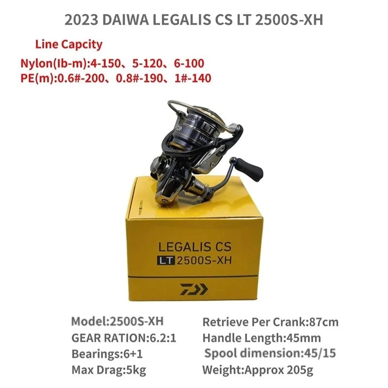 2021 DAIWA LEGALIS CS LT 1000-XH 2000 2500 3000-C 4000-C 5000-CXH
