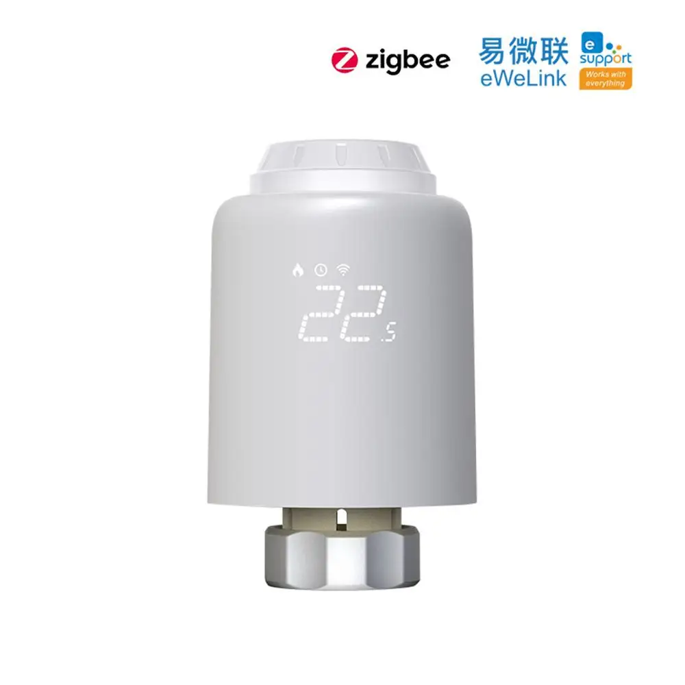 Xiaomi Smart ZigBee katup Radiator termostatik, katup Radiator termostatik aplikasi dapat diprogram dengan Alexa Google Home