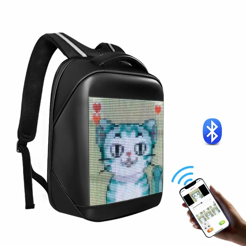KEEBACK Backpack: مراجعة شاملة لحقيبة الظهر الذكية مع شاشة قابلة للبرمجة