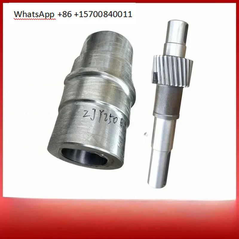 Mixing station inclined belt gear reducer high speed shaft/hollow sleeve ZJY250 gearbox accessories