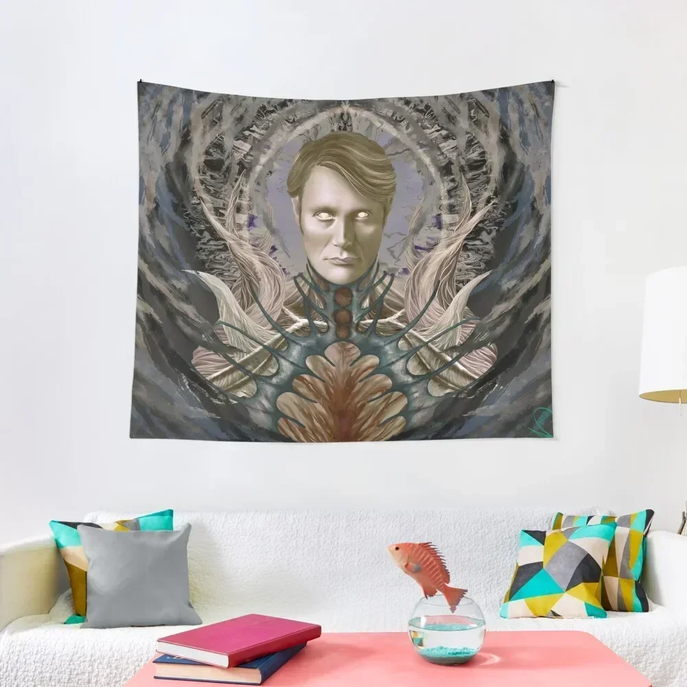 

HANNIBAL: Deity Tapestry Room Decorating Aesthetic Decoration Pictures Room Wall Outdoor Decor Decorative Paintings Tapestry