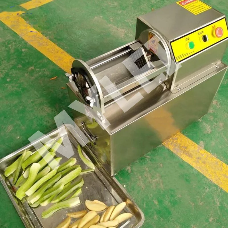French Fries Cutting Machine Professionnel Root Vegetables Water Melon Petals Machine