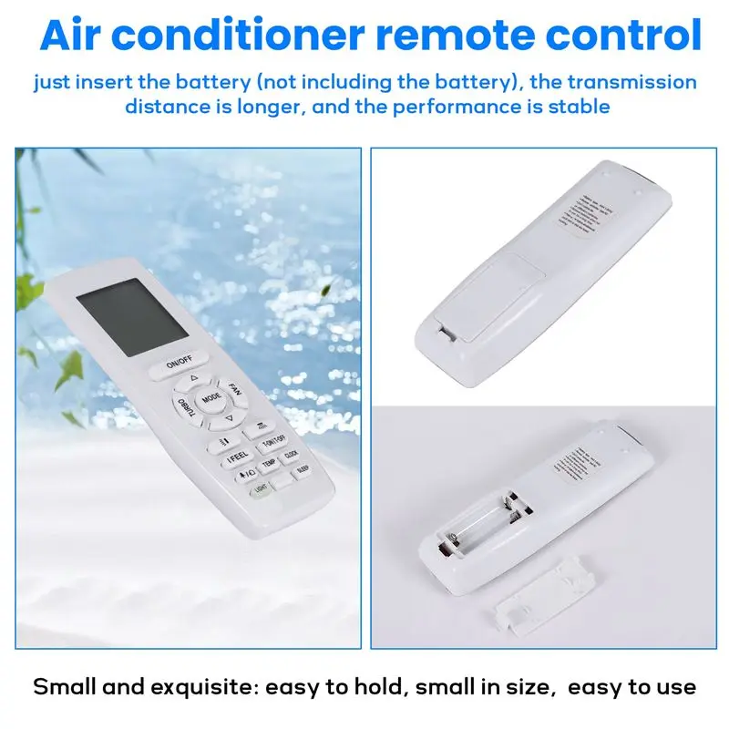 SQPP-YAP1F Air Conditioner Remote Control For GREE YAP1F Home Heating And Cooling Function Replacement Remote Control
