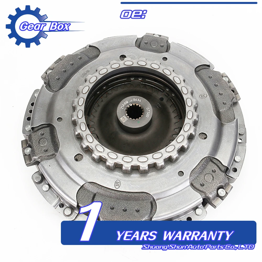 Auto Parts 6DCT250 DPS6 DCT250 6020016990 Powershift Clutch Kit for Renault Ford 1.0T Models, Replacement 6DCT250 Clutch