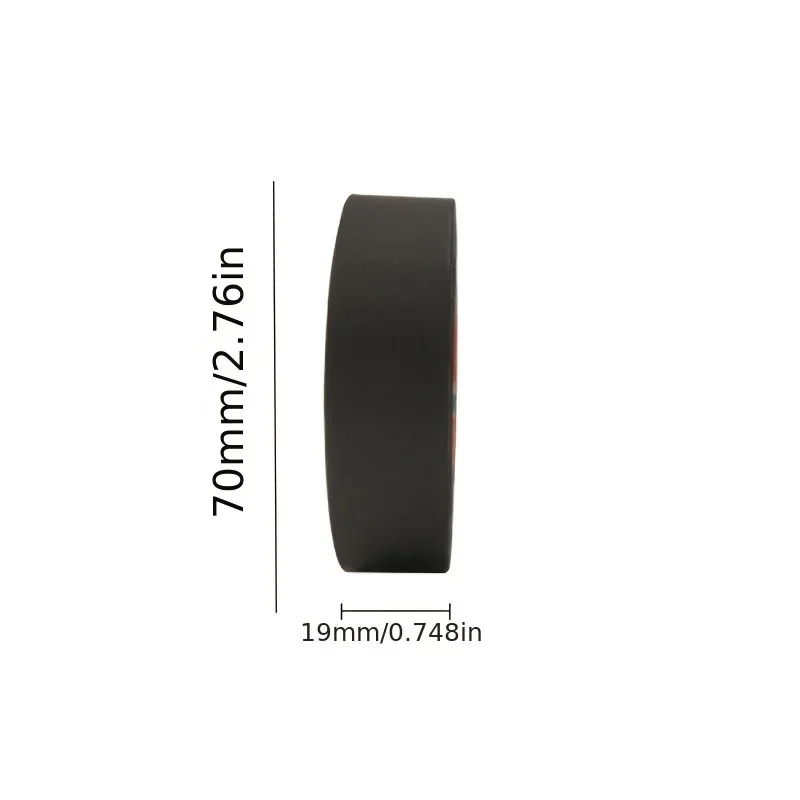 1/3Pcs 8/15/19MM * 15M Heat Resistant Cloth Tape for Automotive Wiring Harness - Industrial Grade Insulation Tape