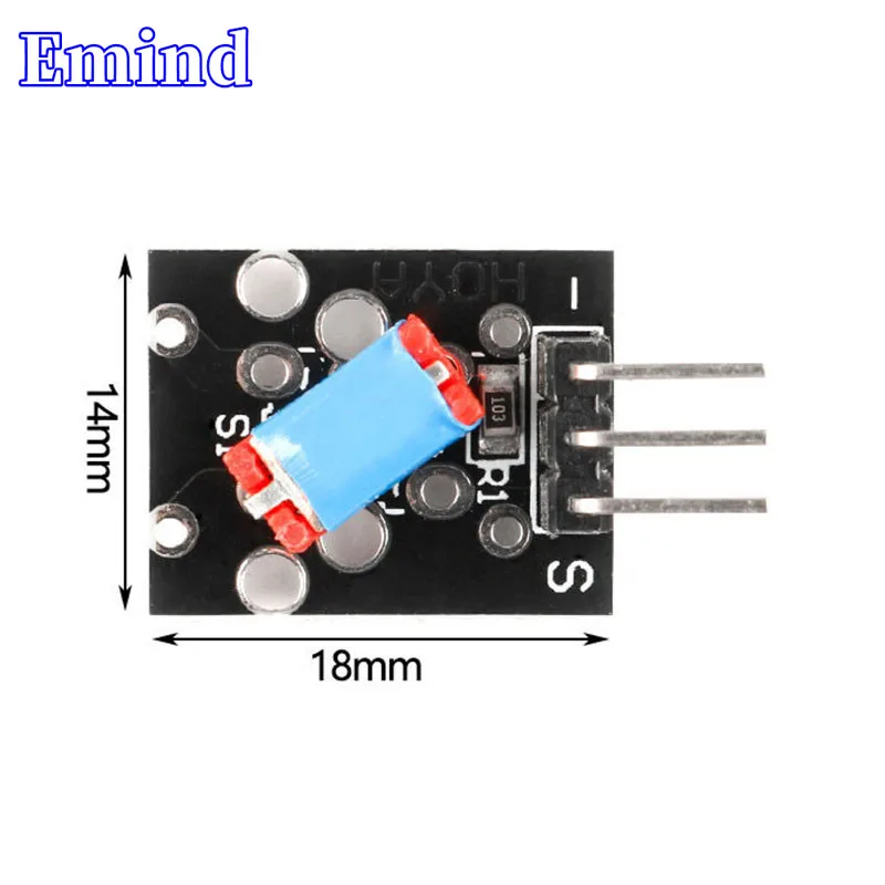 Imagem -02 - Módulo de Sensor Interruptor de Inclinação Plug-in Interface Digital Compatível com Uno Ky020 10 Pcs 20 Pcs 50 Pcs 100 Pcs 200 Pcs