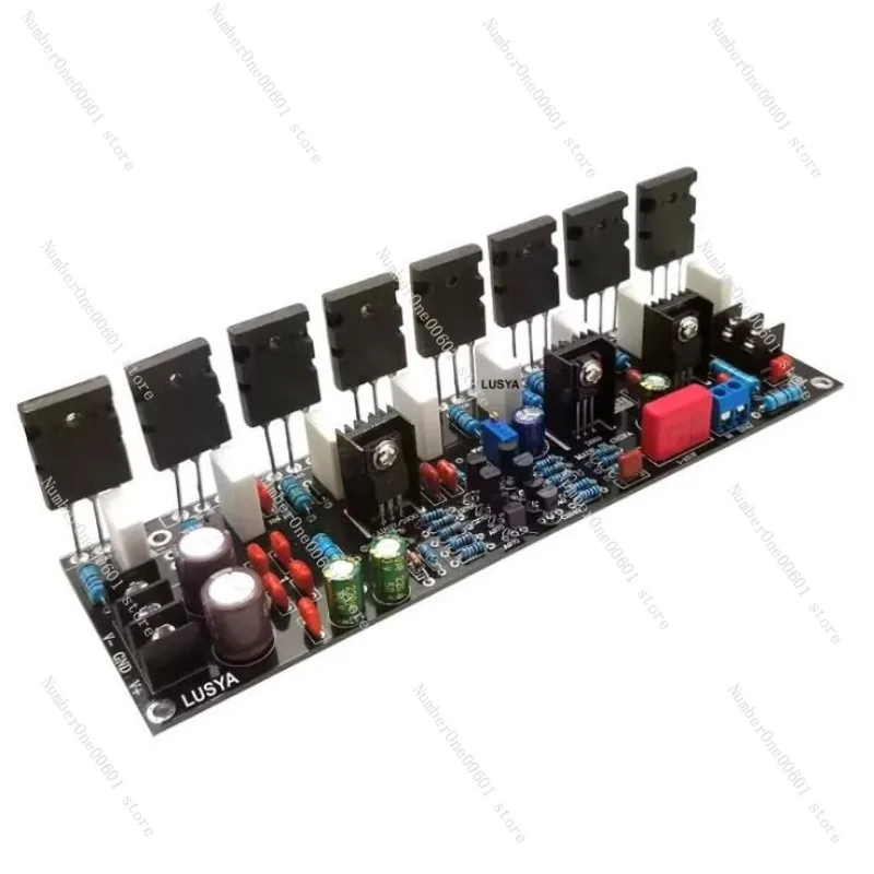 Upgraded Mono 400W HIFI High Power Audio Amplifier 5200+1943 Tubes 20V-90V