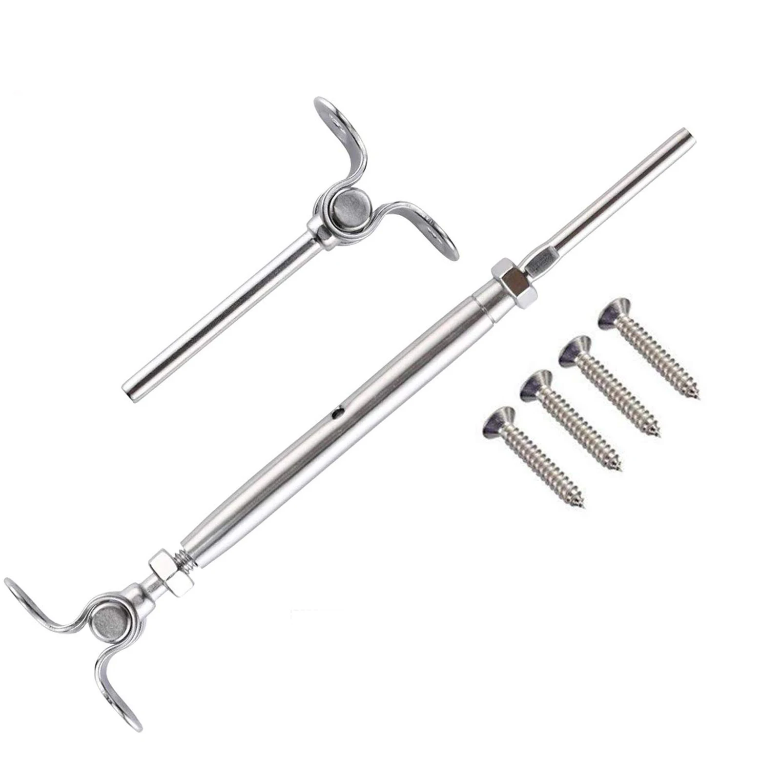 Fit 1/8" Stainless Steel Cable Railing Kit Stainless Steel Wire Drawing Deck Railing For Wood Posts