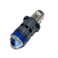 BA20D LED  6000LM Projector Lens Motorcycle Electric Vehicle Headlight Hi/Lo Bulb Universal 8-80V White