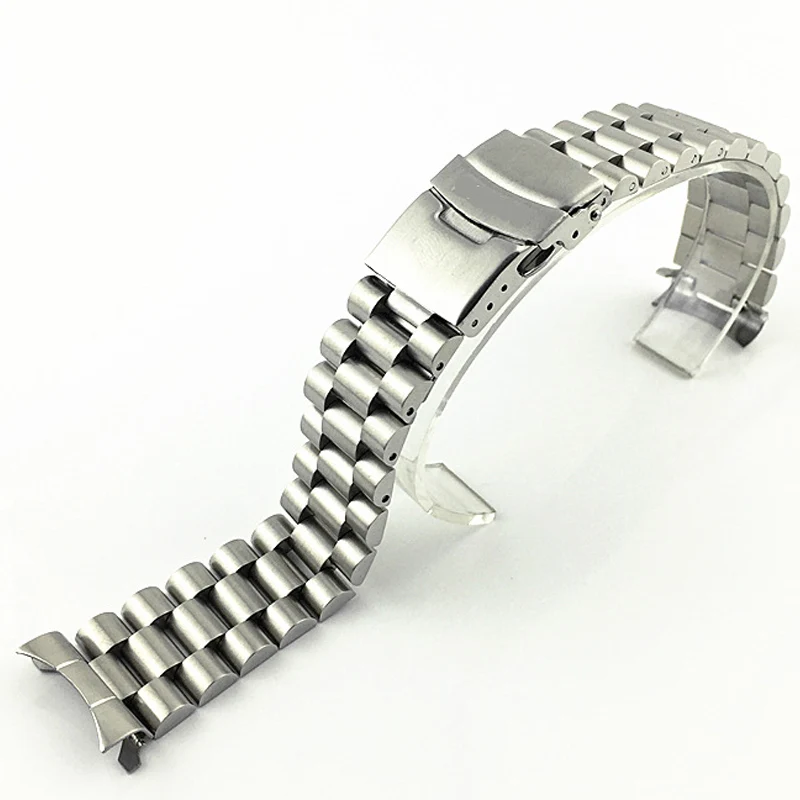 Watch Strap for Seiko SKX009 316L Stainless Steel Watchband Solid 18/19/20/21/22/23/24mm Replacement Bracelets Bands