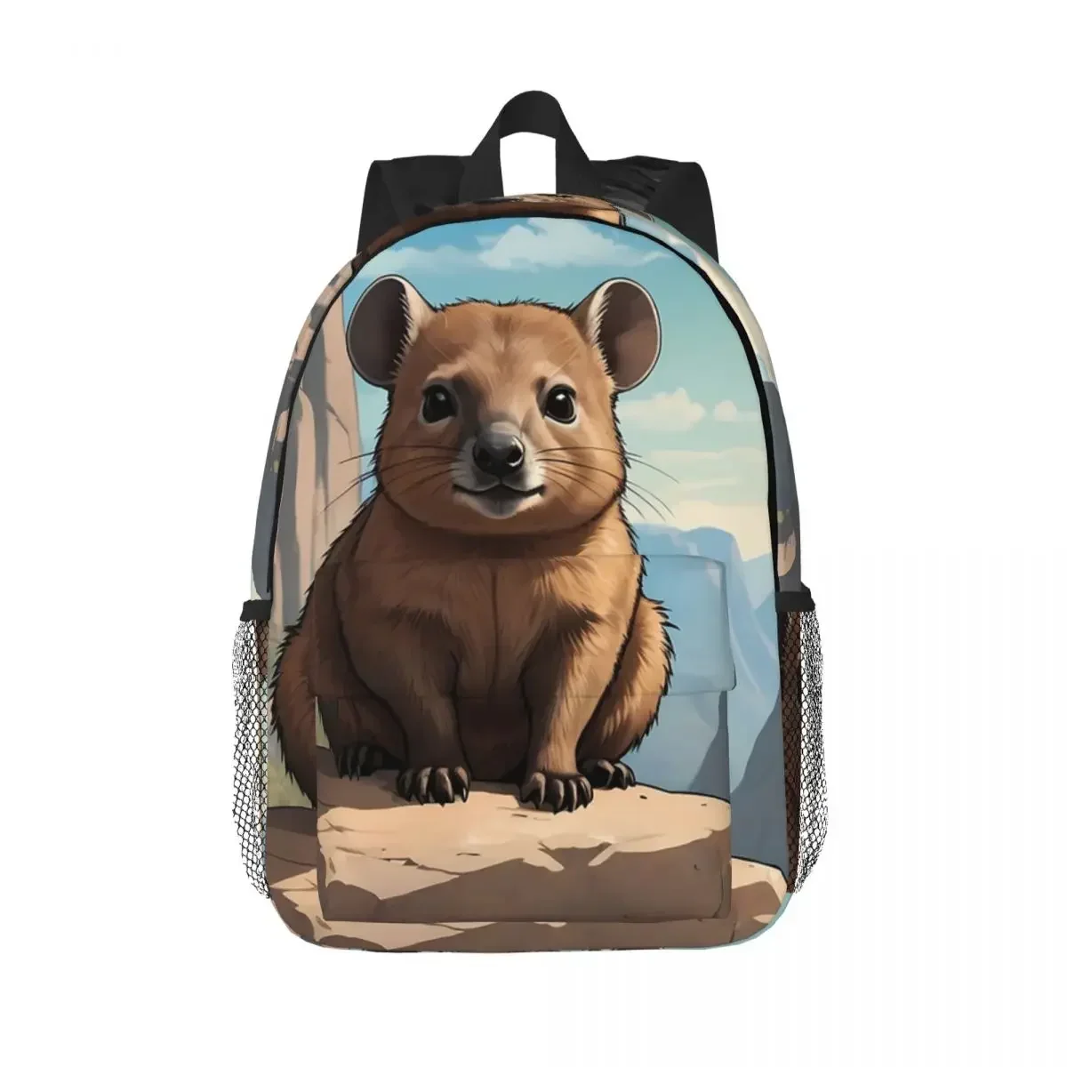 

Милый рюкзак Rock Hyrax, Лидер продаж, рюкзак большой емкости для мальчиков и девочек, сумки на плечо для мужчин, женщин, детей, школьная сумка