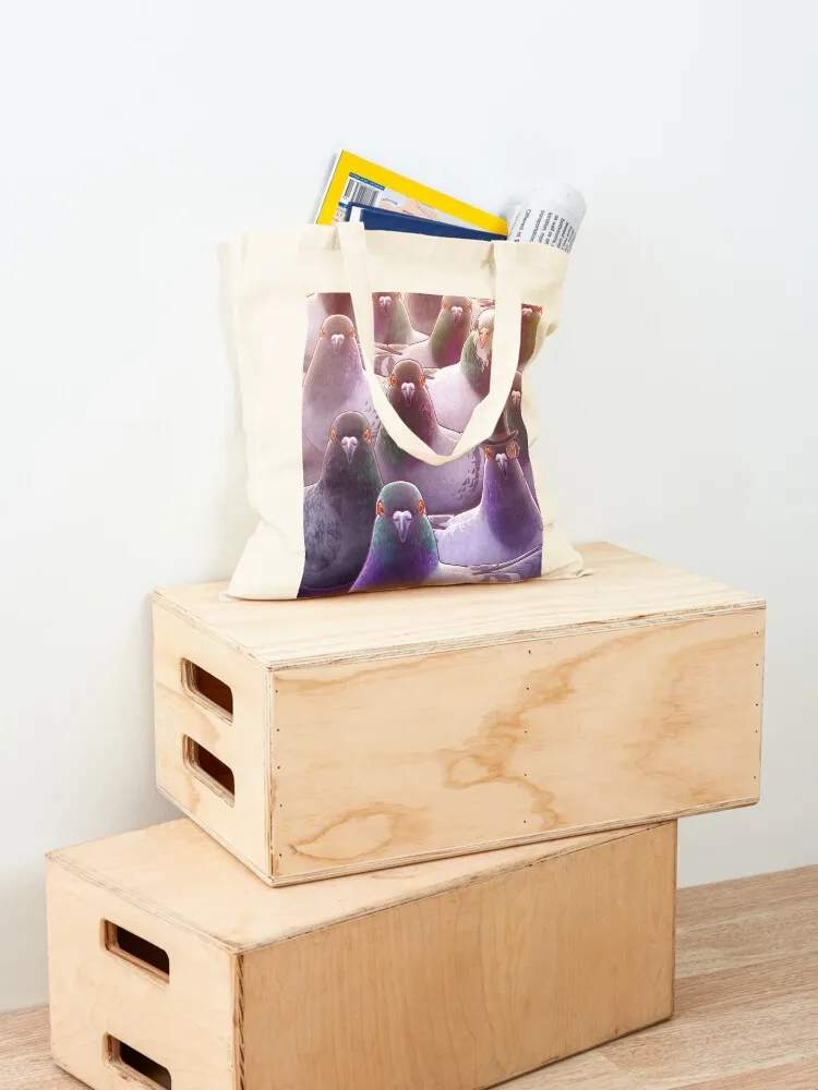 Pigeons Tote Bag shopping cart bags large tote bag tote bag men's luxury women
