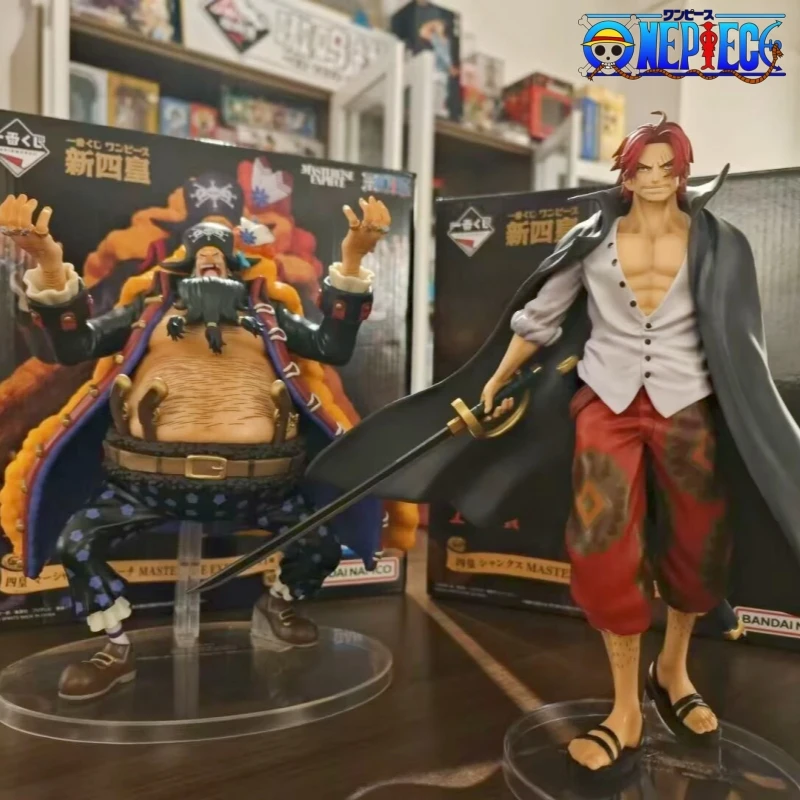 In Stock Bandai One Piece To Enjoy The New Four Emperors And Five Gears Nika Luffy Red Hair Shanks Baki Black Beard Gift