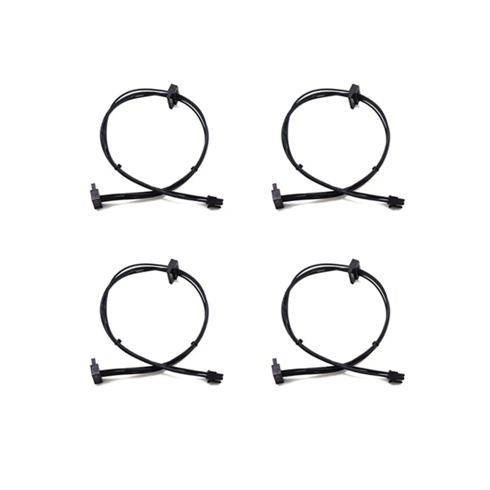 4Pcs MINI 4Pin to 2 SATA Power Supply Cable for Lenovo Motherboard Mini 4Pin to Dual SATA SSD Power Supply Cable 45cm