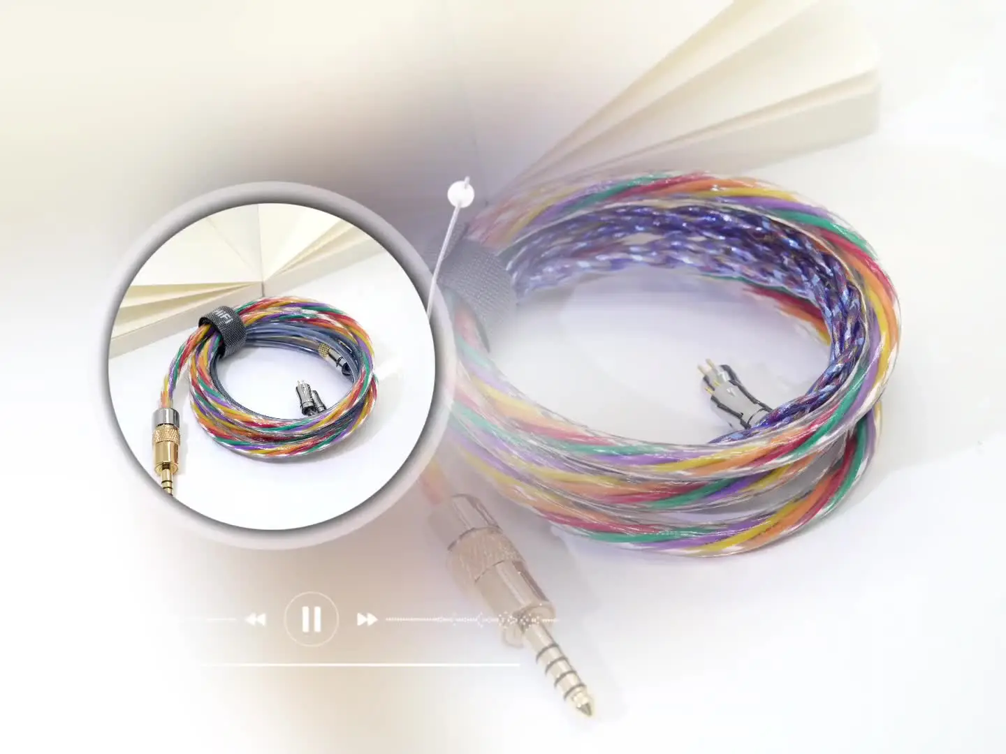 Nici HiFi-41 DIY Litz Upgrade Cable with 0.78mm 2-pin/MMCX/IE900