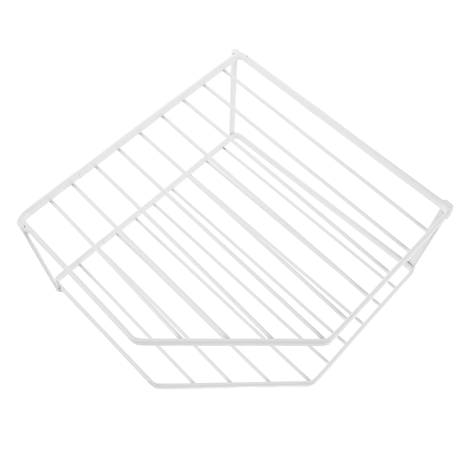 

Corner Kitchen Organizer Shelf Double Layer Pot Pan Storage Rack Metal Cabinet Corner Shelf For Countertop Or Under Sink