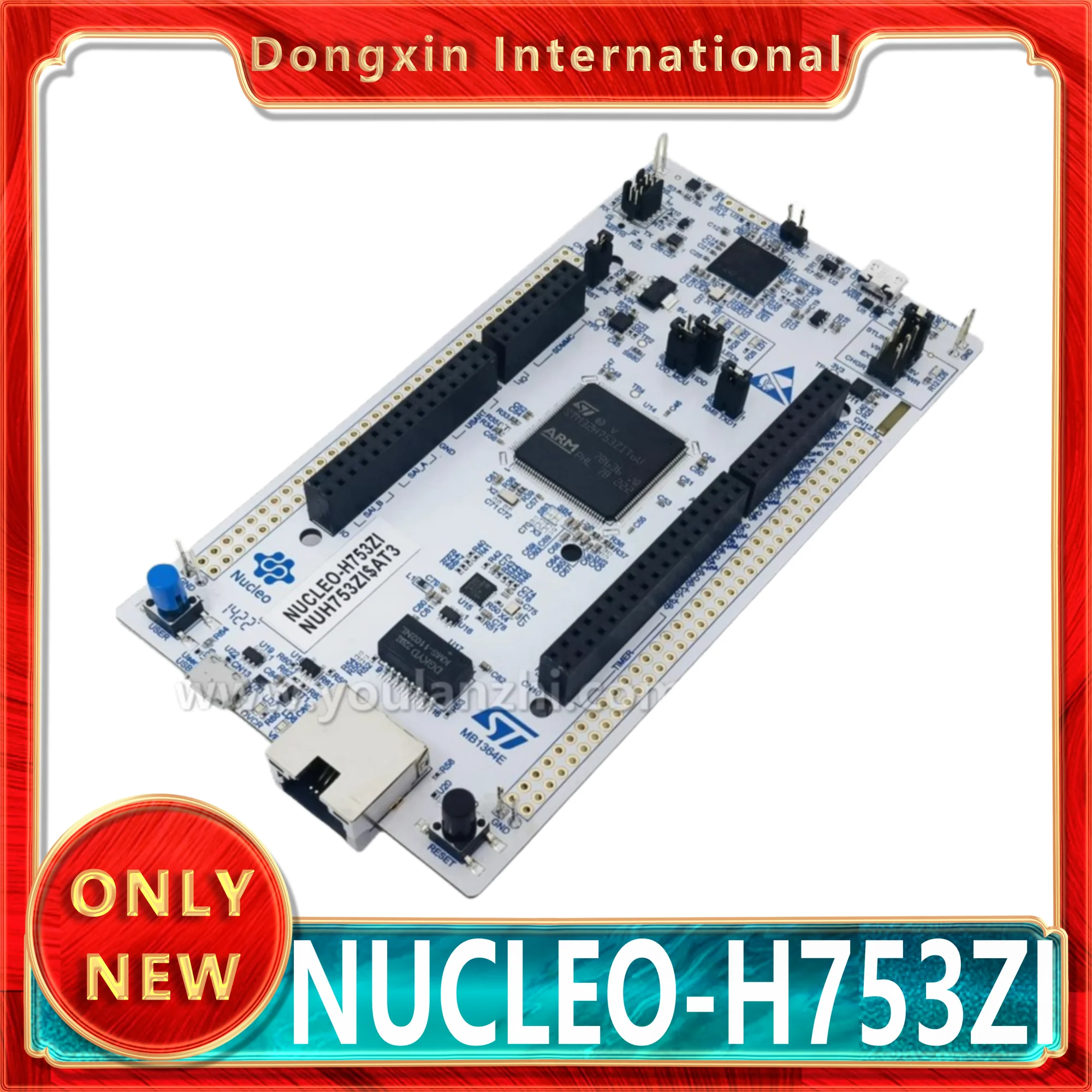 placa-de-desarrollo-nucleo-h753zi-stm32-nucleo-144-con-mcu-stm32h753zi-compatible-con-conectividad-arduino-st-zio-y-morpho